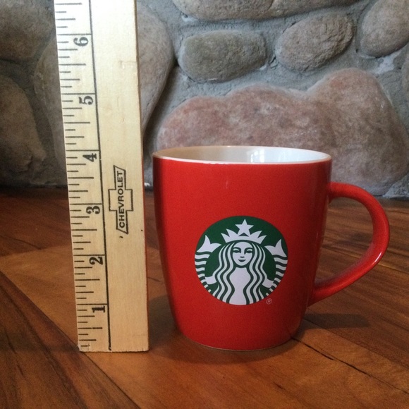 Starbucks Ceramic Red Mug with Logo - Picture 2 of 4